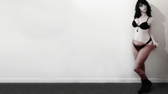 Brunettes Women glasses pantyhose