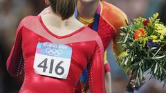 Brunettes Women Gymnast girl