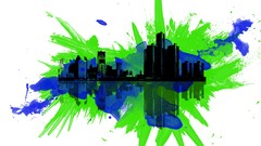 Brush cities artwork