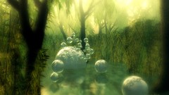 Bubbles 3d secret forests 3D modeling