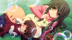 Bubbles Clannad okazaki ushio scans Ibuki Fuko Ibuki blowing 