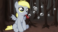 Bubbles my little pony Derpy Hooves