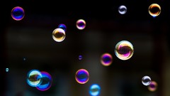 Bubbles rainbows