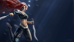 Bubbles underwater blades League of Legends Katarina the 