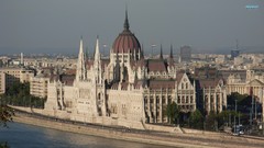 Budapest hungary cityscapes Hungarian Parliament Building