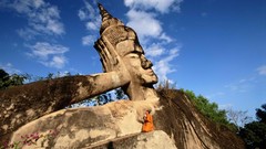 Buddha laos Reclining