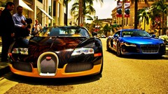 Bugatti audi r8 vs bugatti veyron