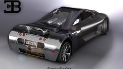 Bugatti vehicles concept art digital art