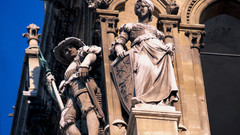 Building detail vienna Austria