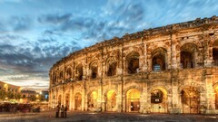 building hdr City Nimes (City) France History