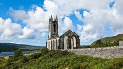 building sky nature Scotland clouds uk Church ruin ruins