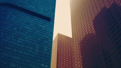 building skyscraper urban reflection City architecture