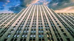 Buildings cities clouds Landscapes