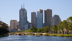 Buildings cities rivers