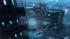 Buildings cities science fiction fantasy art futuristic