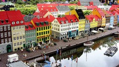 Buildings cityscapes Legos