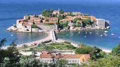 Buildings cityscapes sveti stefan