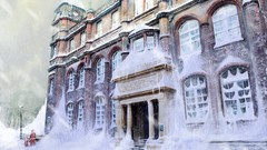 Buildings digital art