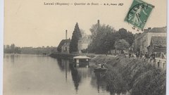 Buildings grayscale stamp monochrome