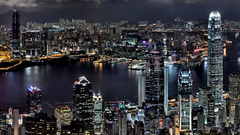 Buildings Hong Kong panorama