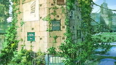 Buildings ivy abandoned cities