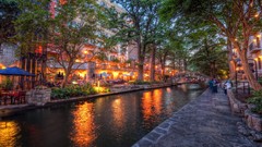 Buildings rivers cityscapes HDR Photography