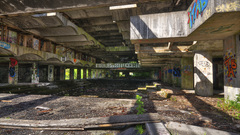 Buildings ruins architecture