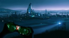 Buildings science fiction cityscapes futuristic