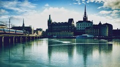 Buildings switzerland Sea water