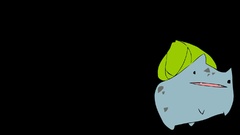 Bulbasaur alternative art black