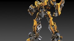 Bumblebee Transformers robot rendering