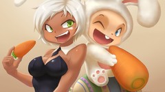 Bunnies League of Legends video games riven riot games teemo 