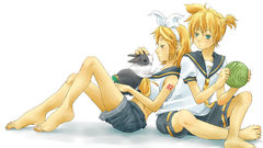 Bunnies vocaloid twins kagamine