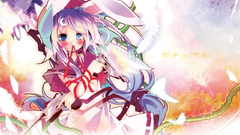 Bunnies woman Guns animal