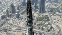 Burj dubai under construction