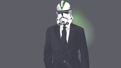 Business minimalistic stormtroopers artwork