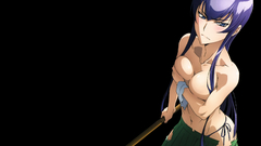 Busujima saeko Anime highschool