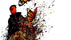 Butterflies Anime akatsuki naruto shippuden tobi anime boys