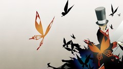 Butterflies Anime d gray-man top hat