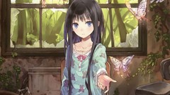 Butterflies anime girls Imgur