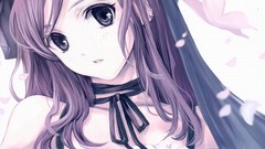 Butterflies dress white background hats Ribbons bows veil long 