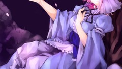 Butterflies red eyes skulls pink hair anime girls short hair 