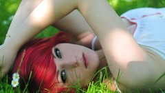 Butterflies woman redheads PenMint