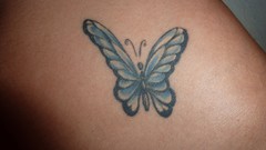Butterflies woman tattoos