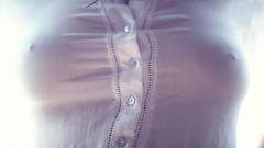 Buttons nipples boobs see-through