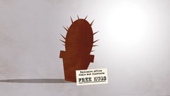 Cactus brown cartoons hugs cartoonish