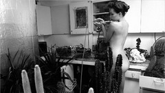 Cactus Olivia Wilde monochrome models nude greyscale