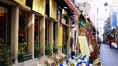 Cafe in Brussels Belgium