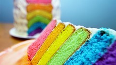 Cakes rainbows
