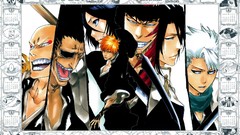 Calendar bleach kurosaki ichigo kuchiki rukia Kuchiki byakuya 
